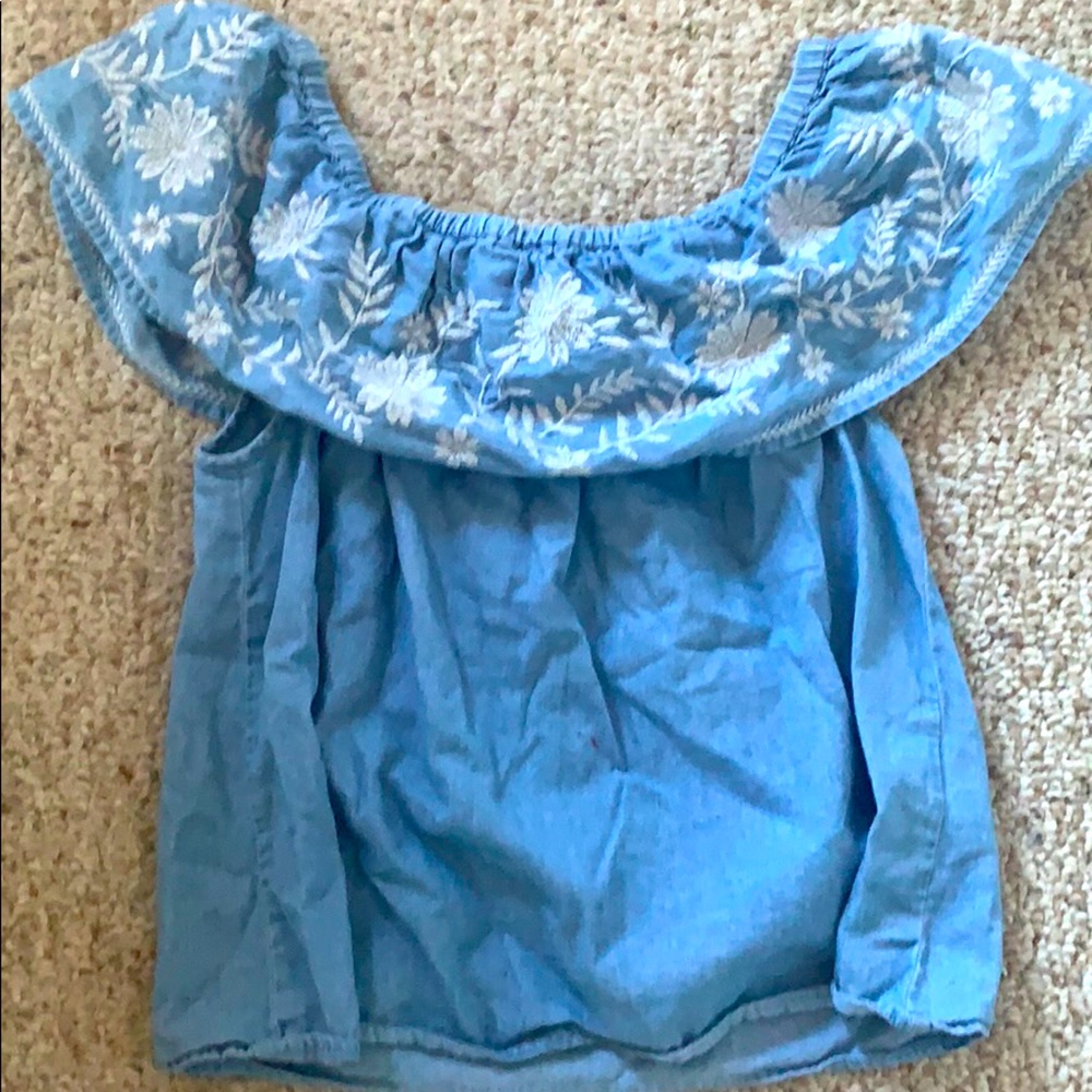 forever 21 off the shoulder top